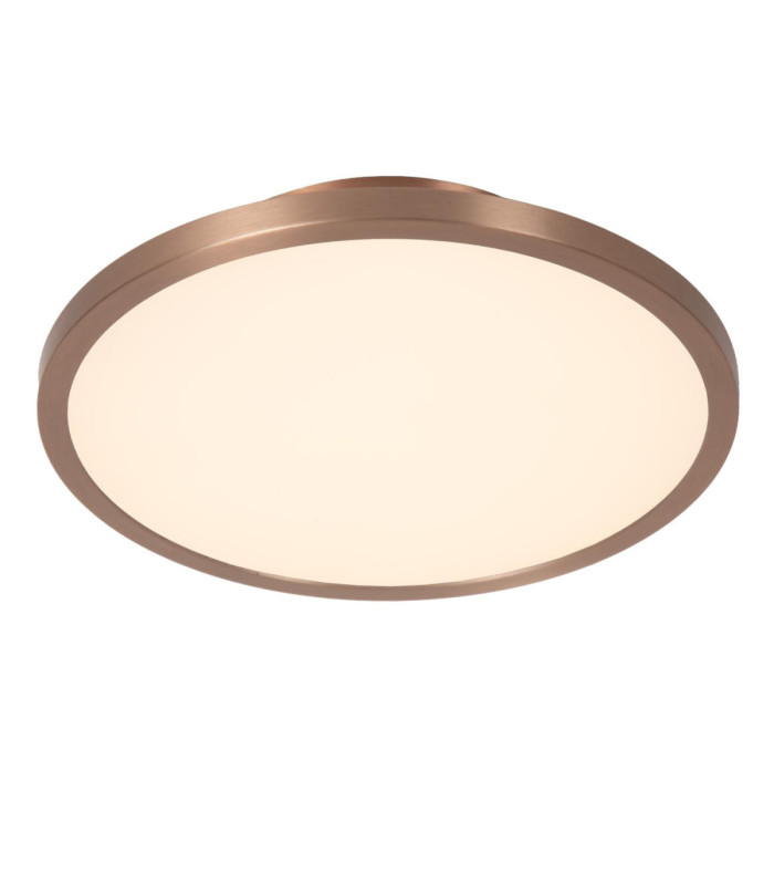 Lucide FIXXT - Ceiling spotlight - Ø 19.8 cm - LED Dim. - CCT - 1x15W 2700K/4000K - Champagne Color - Premium-1