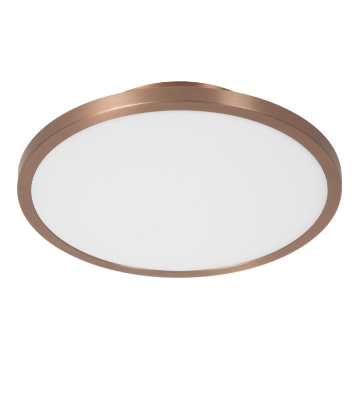 Lucide FIXXT - Ceiling spotlight - Ø 19.8 cm - LED Dim. - CCT - 1x15W 2700K/4000K - Champagne Color - Premium-2