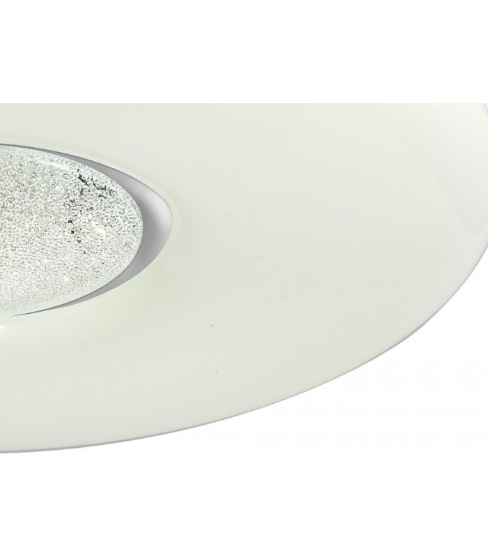 Flush Ceiling, 1 x 24W LED, CCT Switchable 3000, 4000, 6000K, 2032lm, Opal White - 17