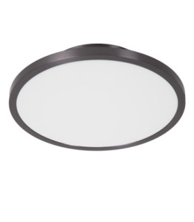 Lucide FIXXT - Ceiling spotlight - Ø 19.8 cm - LED Dim. - CCT - 1x15W 2700K/4000K - Satin Gun Metal - Premium-2