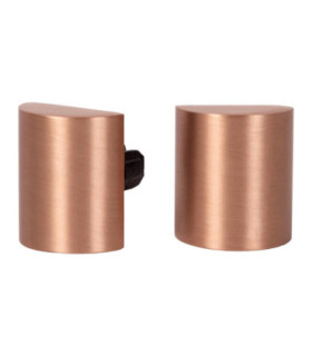 Lucide Premium LINIAL Arc End cap - 1-Circuit lighting system - Smart - 48V Track - Set of 2 - Champagne-1