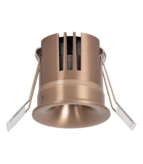 Lucide SNAX - Recessed spotlight - Ø 6 cm - LED Dim. - CCT - 1x8W 2700K/4000K - Champagne Color - Premium-2