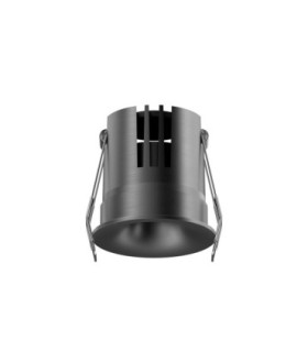 Lucide SNAX - Recessed spotlight - Ø 6 cm - LED Dim. - CCT - 1x8W 2700K/4000K - Satin Gun Metal - Premium-1