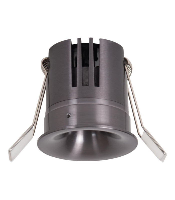 Lucide SNAX - Recessed spotlight - Ø 6 cm - LED Dim. - CCT - 1x8W 2700K/4000K - Satin Gun Metal - Premium-2