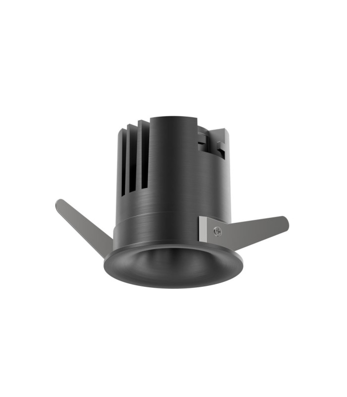 Lucide SNAX - Recessed spotlight - Ø 6 cm - LED Dim. - CCT - 1x8W 2700K/4000K - Satin Gun Metal - Premium-3