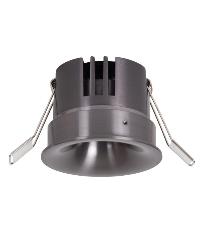 Lucide SNAXX - Recessed spotlight - Ø 8 cm - LED Dim. - CCT - 1x12W 2700K/4000K - Satin Gun Metal - Premium-2