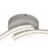 2 Light Semi Flush Ceiling, Wall, 2 x 12W LED, 4000K, 1556lm, White - 3