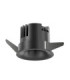 Lucide SNAXX - Recessed spotlight - Ø 8 cm - LED Dim. - CCT - 1x12W 2700K/4000K - Satin Gun Metal - Premium-3