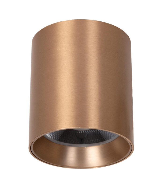Lucide STRAXX - Ceiling spotlight - Ø 8 cm - LED Dim. - CCT - 1x15W 2700K/4000K - Champagne Color - Premium-2