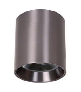 Lucide STRAXX - Ceiling spotlight - Ø 8 cm - LED Dim. - CCT - 1x15W 2700K/4000K - Satin Gun Metal - Premium-2