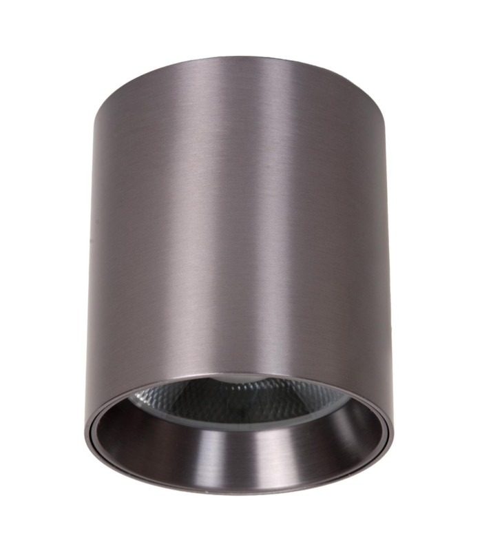 Lucide STRAXX - Ceiling spotlight - Ø 8 cm - LED Dim. - CCT - 1x15W 2700K/4000K - Satin Gun Metal - Premium-2
