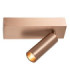 Lucide BIX - Ceiling spotlight - LED Dim. - CCT - 1x8W 2700K/4000K - Champagne Color - Premium-1