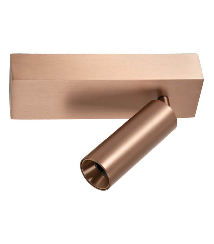 Lucide BIX - Ceiling spotlight - LED Dim. - CCT - 1x8W 2700K/4000K - Champagne Color - Premium-2