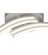 2 Light Semi Flush Ceiling, Wall, 2 x 12W LED, 4000K, 1556lm, White - 5