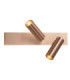 Lucide BIXX - Ceiling spotlight - LED Dim. - CCT - 2x8W 2700K/4000K - Champagne Color - Premium-3