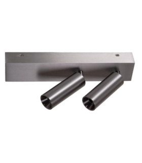 Lucide BIXX - Ceiling spotlight - LED Dim. - CCT - 2x8W 2700K/4000K - Satin Gun Metal - Premium-2