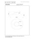 Lucide LEONARD - Flush ceiling light - Ø 54.5 cm- LED 3 StepDim - CCT - 1x35W 2200K/3000K - Coffee - Vibes-9