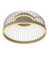 Lucide RIXANNE - Flush ceiling light - Ø 39 cm- LED 3 StepDim - CCT - 1x22W 2200K/4000K - Taupe - Vibes-1