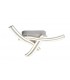3 Light Semi Flush Ceiling, 3 x 13W LED, 4000K, 2342lm, White - 1
