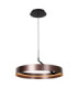 Lucide LEONARD - Pendant light - Ø 54.5 cm- LED 3 StepDim - CCT - 1x36W 2200K/3000K - Coffee - Vibes-1
