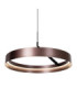Lucide LEONARD - Pendant light - Ø 54.5 cm- LED 3 StepDim - CCT - 1x36W 2200K/3000K - Coffee - Vibes-7