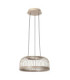 Lucide RIXANNE - Pendant light - Ø 40 cm- LED 3 StepDim - CCT - 1x22W 2200K/4000K - Taupe - Vibes-2