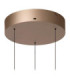Lucide CORYFEE - Pendant light - LED Dim. - CCT - 3x6.3W 2200K/3000K - Champagne Color - Vibes-5