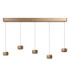 Lucide CORYFEE - Pendant light - LED Dim. - CCT - 5x6W 2200K/3000K - Champagne Color - Vibes-1