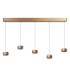 Lucide CORYFEE - Pendant light - LED Dim. - CCT - 5x6W 2200K/3000K - Champagne Color - Vibes-2