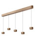 Lucide CORYFEE - Pendant light - LED Dim. - CCT - 5x6W 2200K/3000K - Champagne Color - Vibes-5