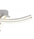 3 Light Semi Flush Ceiling, 3 x 13W LED, 4000K, 2342lm, White - 5