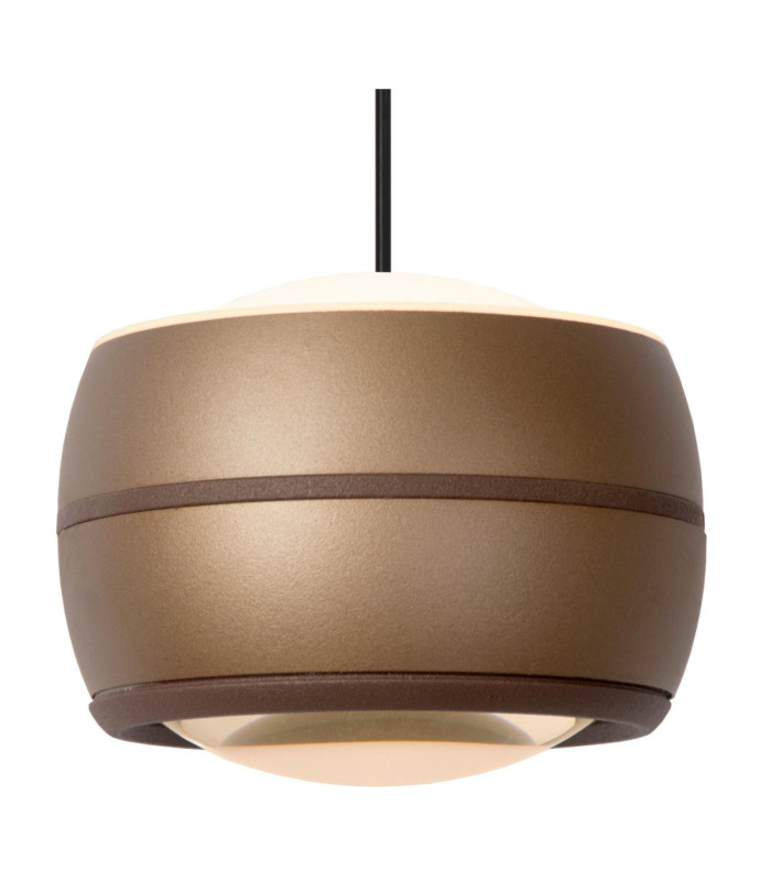 Lucide CORYFEE - Pendant light - LED Dim. - CCT - 10x6W 2200K/3000K - Champagne Color - Vibes-3
