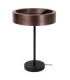 Lucide LEONARD - Table lamp - Ø 31 cm - LED Dim. - CCT - 1x12W 2200K/3000K - Coffee - Vibes-2