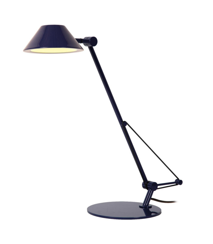 Lucide TERRY - Desk lamp - LED - 1x8W 3000K - Blue - Vibes-1