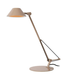 Lucide TERRY - Desk lamp - LED - 1x8W 3000K - Taupe - Vibes-1