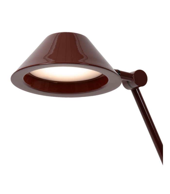 Lucide TERRY - Desk lamp - LED - 1x8W 3000K - Red - Vibes-3