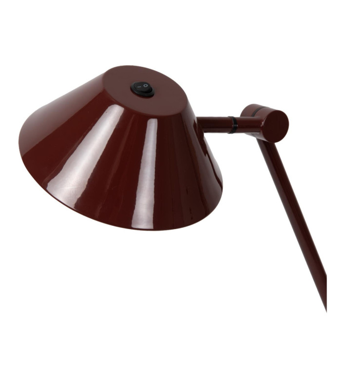Lucide TERRY - Desk lamp - LED - 1x8W 3000K - Red - Vibes-4