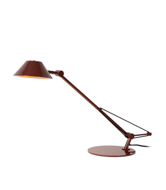 Lucide TERRY - Desk lamp - LED - 1x8W 3000K - Red - Vibes-6