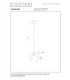 Lucide LEONARD - Floor lamp - Ø 40 cm - LED - CCT - 1x24W 2200K/3000K - Coffee - Vibes-8