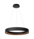 Lucide ADELANTE - Pendant light - Ø 60 cm - LED Dim. - CCT - 1x36W 2200K/3300K - Black - Premium-1