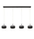 Lucide ADELANTE - Pendant light - Ø 60 cm - LED Dim. - CCT - 1x36W 2200K/3300K - Black - Premium-2