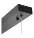 Lucide ADELANTE - Pendant light - Ø 60 cm - LED Dim. - CCT - 1x36W 2200K/3300K - Black - Premium-7