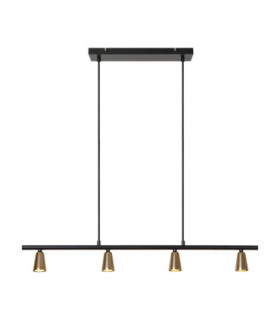 Lucide TIANA - Pendant light - 4xGU10 (MR16) - Champagne Color - Essential-1