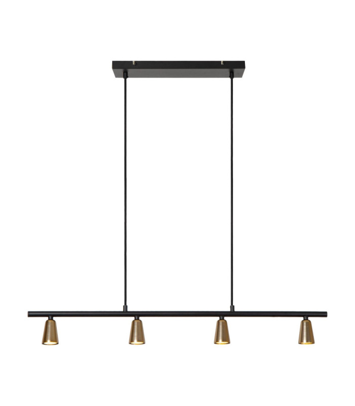 Lucide TIANA - Pendant light - 4xGU10 (MR16) - Champagne Color - Essential-1