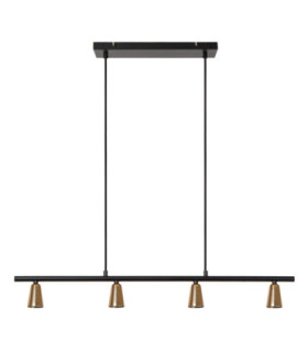 Lucide TIANA - Pendant light - 4xGU10 (MR16) - Champagne Color - Essential-2