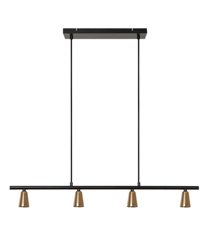 Lucide TIANA - Pendant light - 4xGU10 (MR16) - Champagne Color - Essential-2