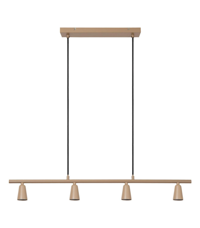 Lucide TIANA - Pendant light - 4xGU10 (MR16) - Taupe - Essential-2