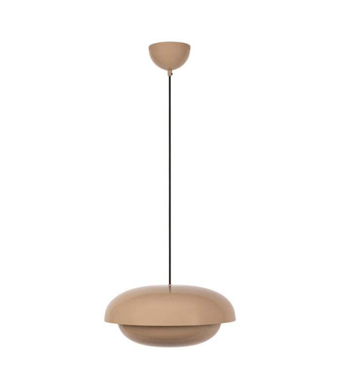 Lucide YOUNES - Pendant light - Ø 40 cm - 1xE27 - Taupe - Essential-2