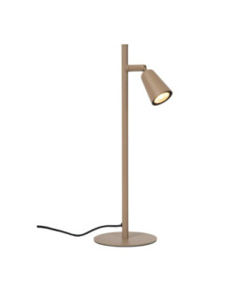 Lucide TIANA - Table lamp - 1xGU10 (MR16) - Taupe - Essential-1