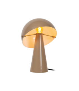 Lucide BARONE - Table lamp - Ø 23 cm - 1xE27 - Taupe - Vibes-1